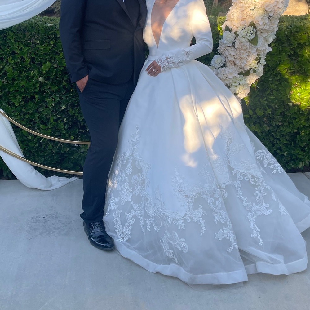Pronovias Brown Wedding Dress